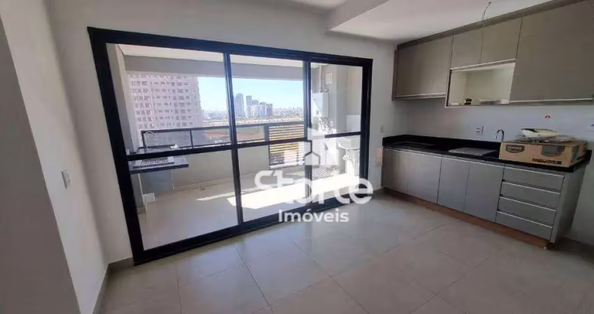 Apartamento com 3 dormitórios para alugar, 81m² por r$ 4.600/mês + condomínio - jardim sul - uberlândia/mg