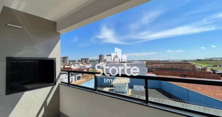 Apartamentos com 2/4 sendo 1 suíte à venda, 115m² por r$ 620.000 - novo mundo - uberlândia/mg