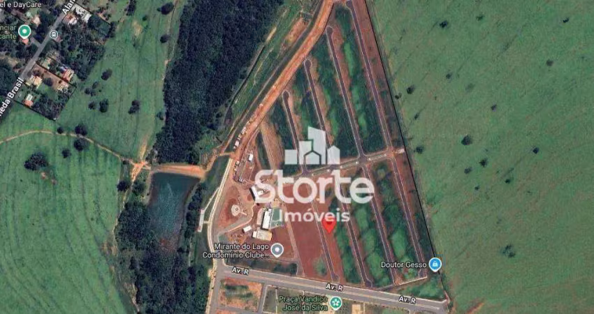 Terreno à venda, 264m² por r$ 370.000 - condomínio mirante do lago - uberlândia/mg