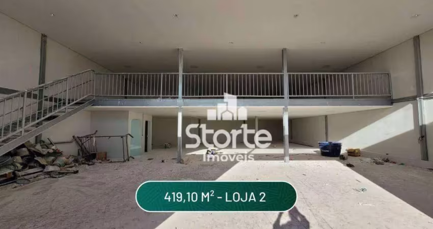 Loja à venda, 419,10m² por r$ 2.179.968 - santa mônica - uberlândia/mg