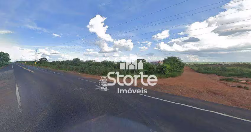 Área à venda, 53.485,89m² por r$ 16.045.767 - campo alegre e buriti - uberlândia/mg