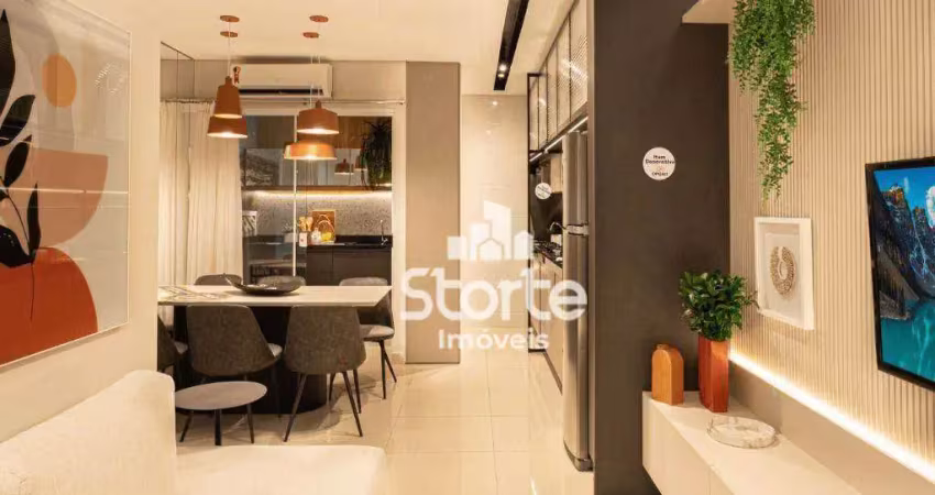 Apartamentos com 2/4 à venda, 52,04m² à 83,05m² sendo a partir de r$ 251.900 - novo mundo - uberlândia/mg