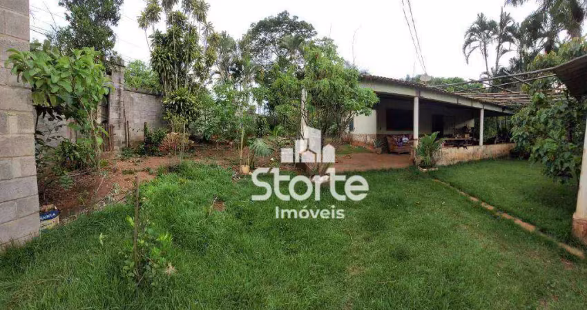 Chácara à venda de 5.700m² com casa de 100m² próximo ao perímetro urbano por r$ 1.500.000 - chácaras ibiporã (shopping park) - uberlândia/mg