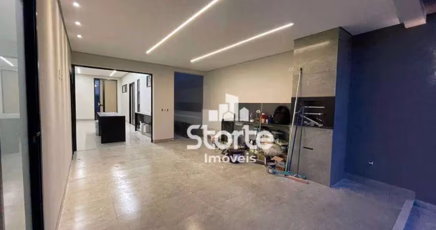 Casa com 3 dormitórios à venda, 153 m² por r$ 1.290.000,00 - jardim inconfidência - uberlândia/mg