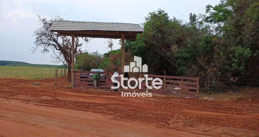 Chácara à venda, 2 hectares (20.000m²) por r$ 240.000 - uberlândia sentido araguari/indianópolis – mg