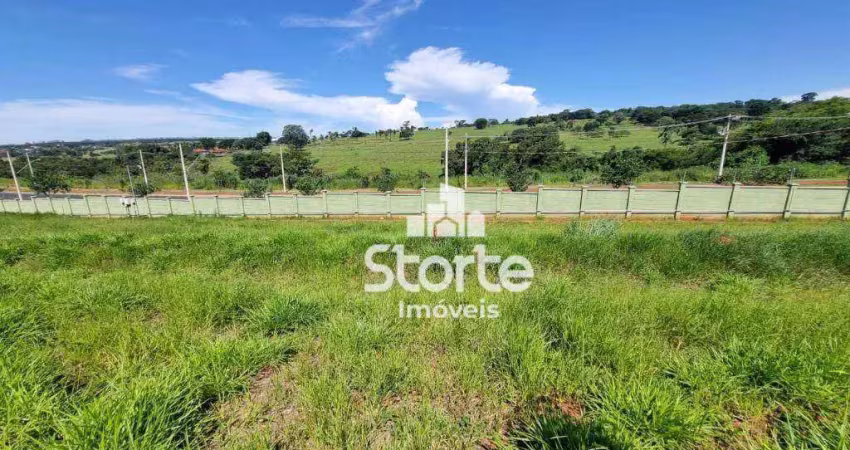 Terreno à venda, 276,14m² por r$ 250.000 - condomínio terras alpha - uberlândia/mg
