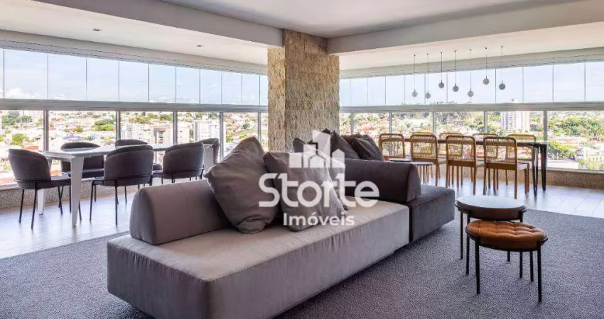 Apartamento alto padrão com 3 suítes à venda, 162 m² por r$ 1.650.000 - lidice - uberlândia/mg