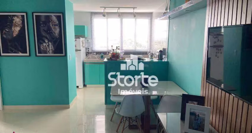 Apartamento com porteira fechada de 2/4 à venda, 50,31m² por r$ 285.000 - pampulha - uberlândia/mg