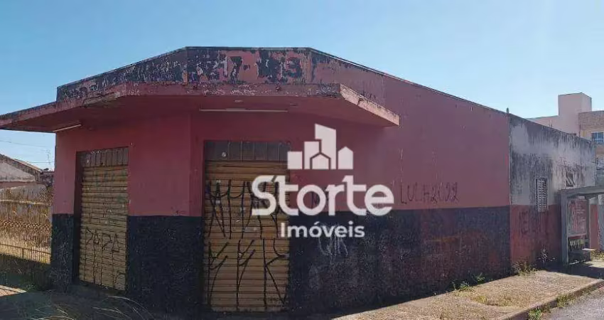 Ponto comercial de esquina e na avenida + casa à venda por r$ 632.000 - santa mônica - uberlândia/mg