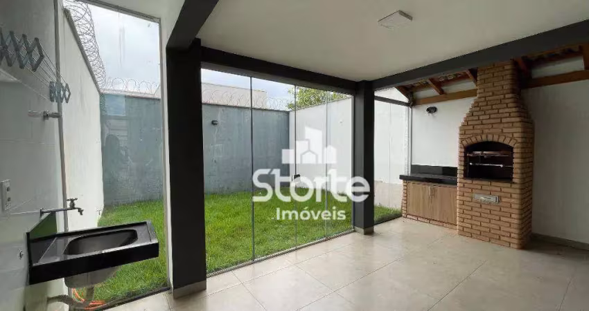 Casa estilo sobrado com 3/4 à venda, 110m² por r$ 590.000 - bem viver - uberlândia/mg