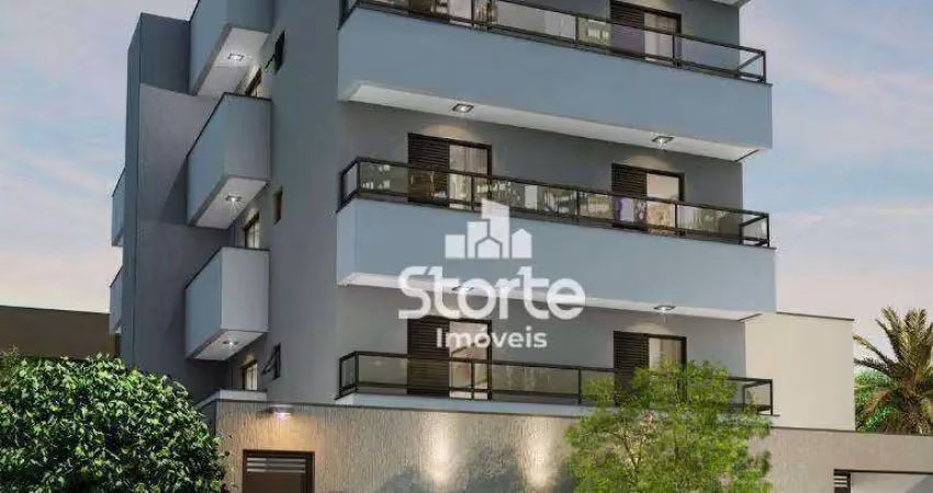 Apartamento com 2 dormitórios à venda, 64 m² por r$ 400.000,00 - santa mônica - uberlândia/mg
