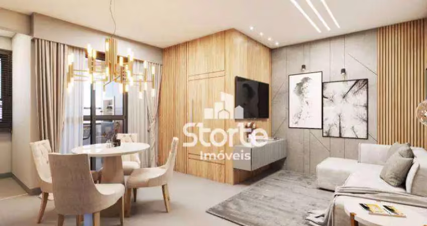 Apartamentos com 2/4 e suíte de 61,20m² à 67,41m² sendo a partir de r$ 456.900 - próximo ao center shopping e ufu santa mônica - uberlândia/mg