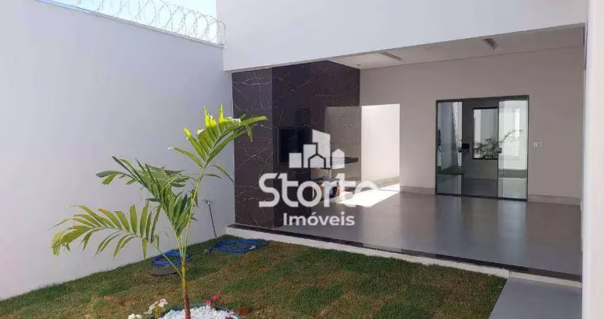 Maravilhosa casa com 3 dormitórios à venda, 147m² por r$ 810.000 - gsp life i - uberlândia/mg
