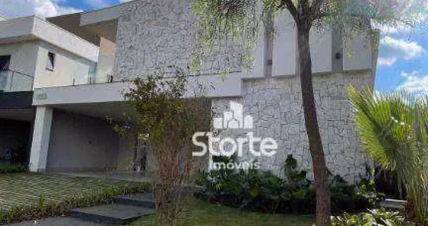 Casa alto padrão estilo sobrado com 4 suítes à venda, 379m² por r$ 4.500.000 - condomínio alphaville i - uberlândia/mg