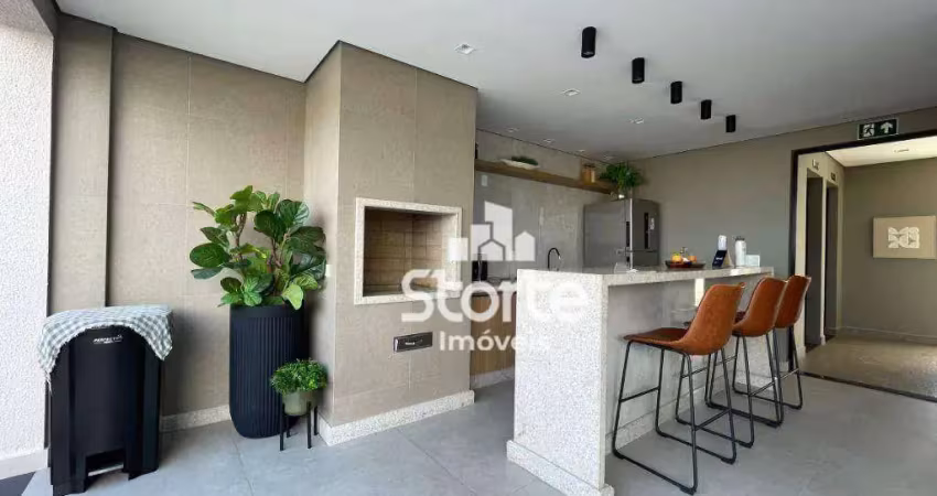 Studio com 1 dormitório para alugar, 34 m² por r$ 2.688,00/mês - santa maria - uberlândia/mg