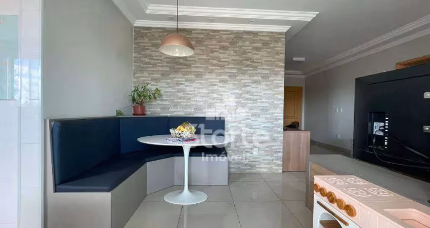 Apartamento com planejados sendo 3/4 com 100,21m² à venda por r$ 700.000 próximo ao praia clube - tubalina - uberlândia/mg
