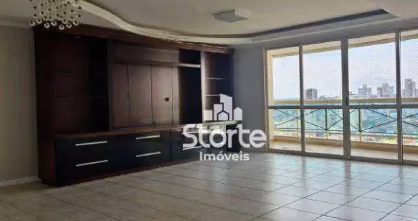 Apartamento com armários 4/4 à venda, 163m² por r$ 1.000.000 - centro - uberlândia/mg