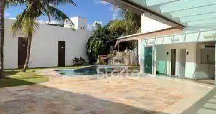 Casa alto padrão com 4 suítes à venda, 500m² por r$ 3.500.000 - jardim karaíba - uberlândia/mg