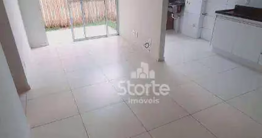 Apartamento térreo com área externa e 2/4 à venda, 70m² por r$ 280.000 - jardim holanda - uberlândia/mg