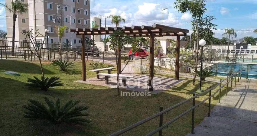 Apartamento com 2 dormitórios à venda, 44 m² por r$ 166.000,00 - jardim patrícia - uberlândia/mg