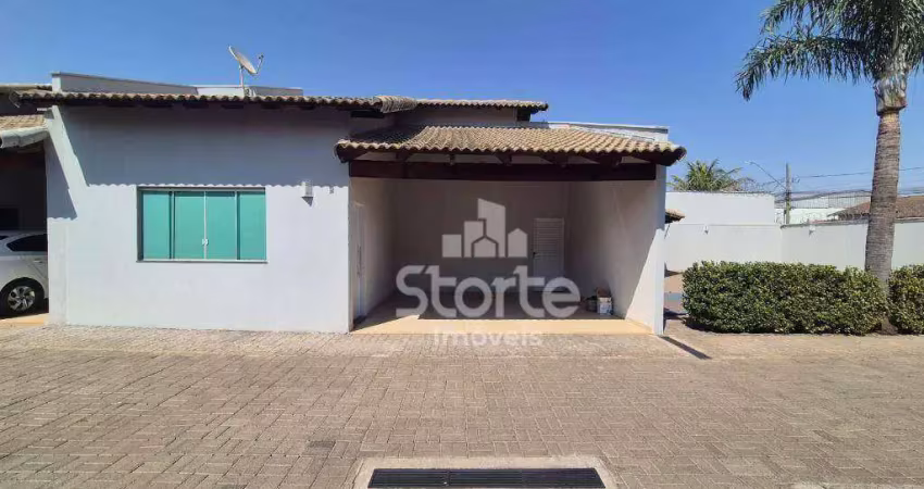 Casa com 3 dormitórios para alugar, 104 m² por r$ 2.750,00/mês - alto umuarama - uberlândia/mg