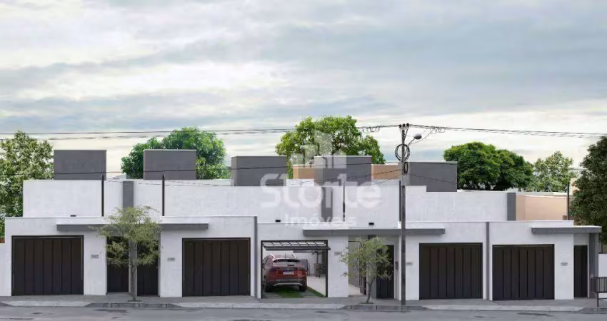 Casas com 2 dormitórios à venda, 70 m² por r$ 350.000 - pacaembu - uberlândia/mg