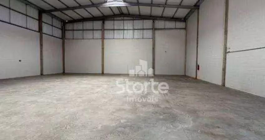 Galpão para alugar, 460 m² por r$ 12.000,00/mês - marta helena - uberlândia/mg