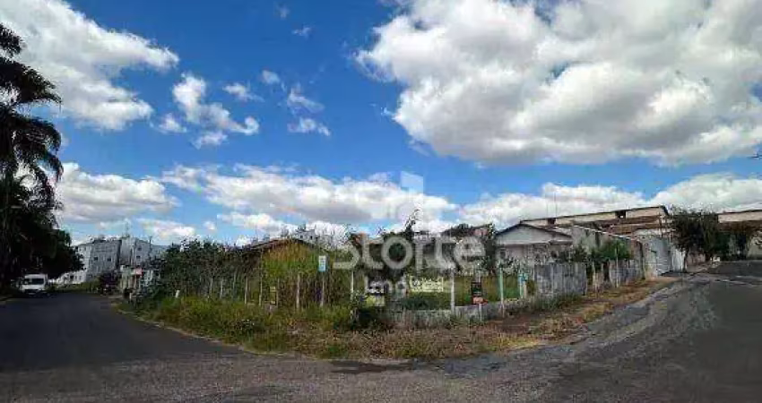 Terreno de esquina à venda, 861,67m² por r$ 450.000 - chácaras tubalina e quartel - uberlândia/mg