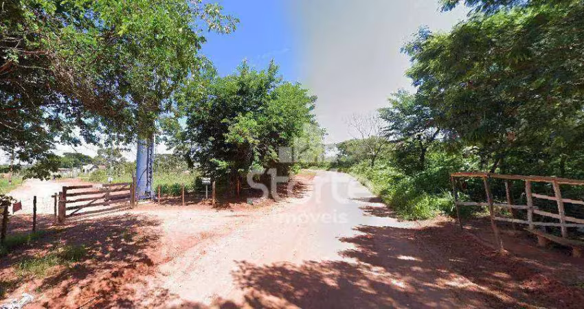 Chácara à venda, 1.000m² por r$ 80.000, sendo 4,7km após petrobrás - condomínio rural paraíso em muirapiranga - município de uberlândia/mg