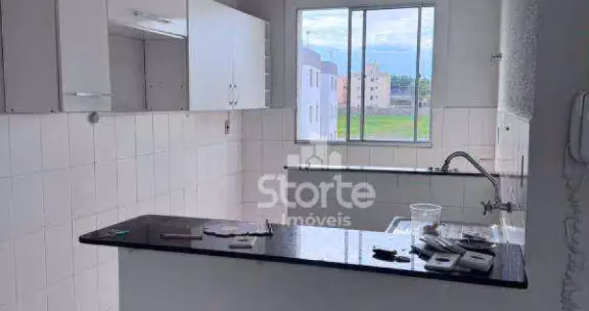 Apartamento com 2 dormitórios à venda, 47,9m² por r$ 165.000 - laranjeiras - uberlândia/mg