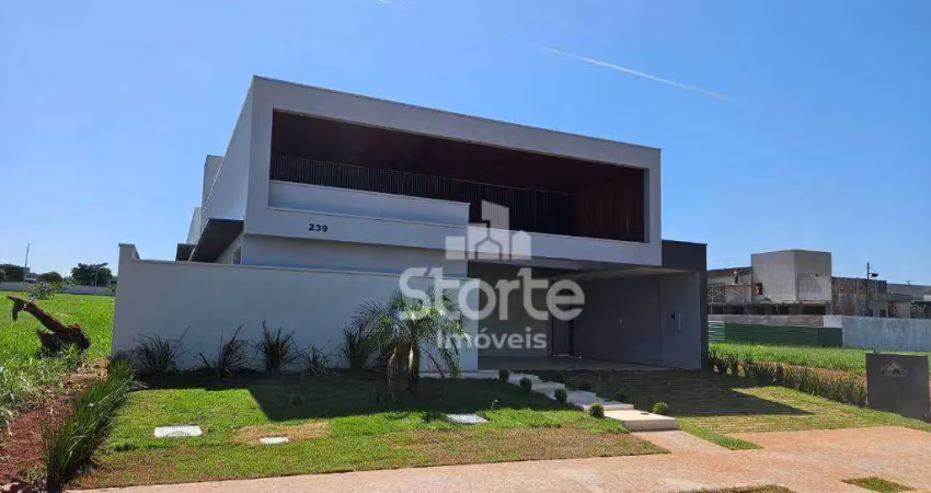 Casa com 4 dormitórios à venda, 223 m² por r$ 2.600.000,00 - condomínio terras altas private town - uberlândia/mg