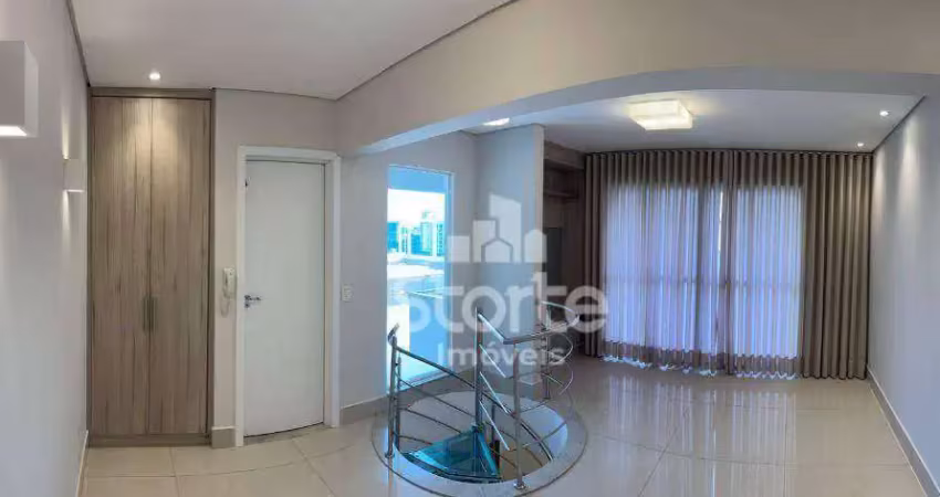 Cobertura para alugar por r$ 6.200/mês - copacabana - uberlândia/mg