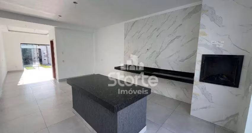Casa duplex estilo sobrado com 3 dormitórios à venda, 100m² por r$ 520.000 - vida nova - uberlândia/mg