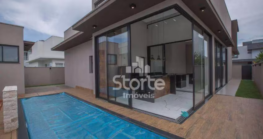Casa com 3 suítes à venda, 233m² por r$ 2.700.000 - condomínio alphaville 2 - uberlândia/mg