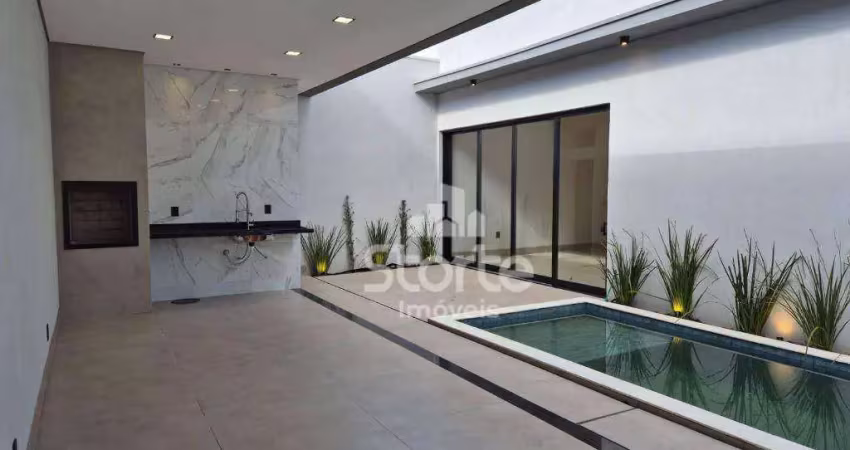 Casa com 3 suítes à venda, 189,89m² por r$ 1.500.000 - condomínio terras alpha - uberlândia/mg