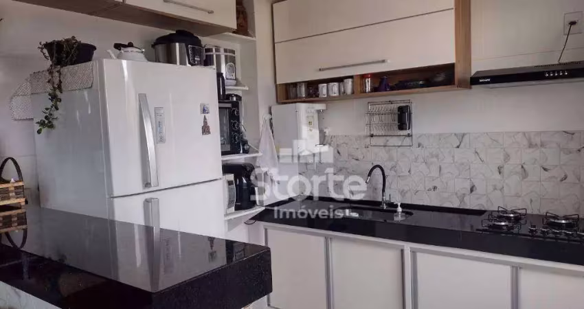 Apartamento com marcenaria de 2 dormitórios à venda, 70m² por r$ 550.000 - próximo ao praia clube - patrimônio - uberlândia/mg