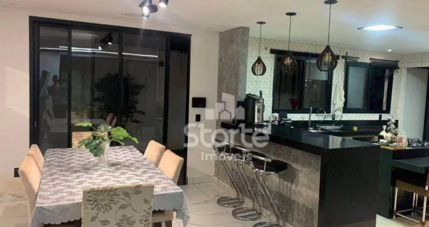 Casa com 3 dormitórios à venda, 140 m² por r$ 1.250.000 - jardim karaíba - uberlândia/mg