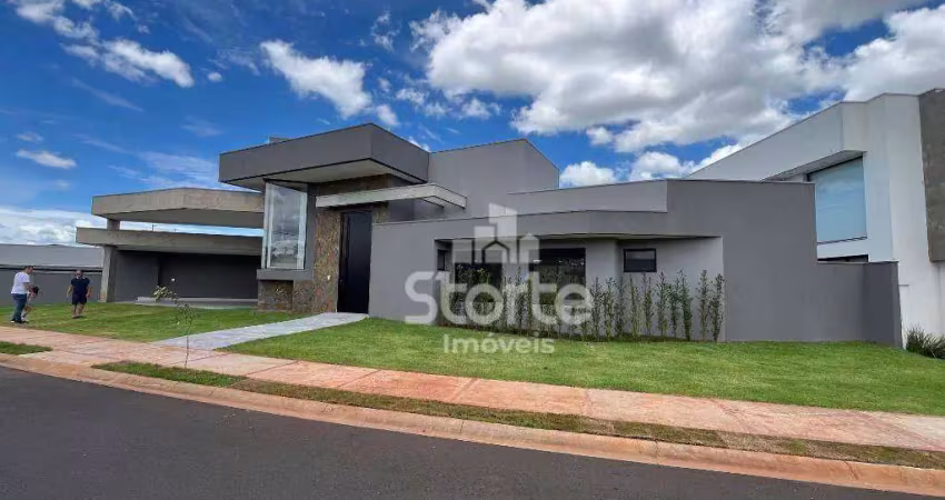 Casa alto padrão com 4 suítes à venda, 290 m² por r$ 3.800.000 - condomínio cyrela buritis - uberlândia/mg