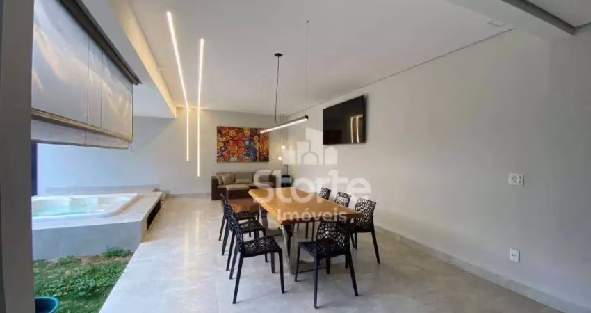Casa sobrado com 3 suítes à venda, 300m² por r$ 2.150.000 - condomínio paradiso ecológico - uberlândia/mg