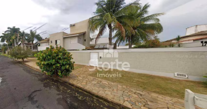 Casa sobrado com 2 suítes e 2 semi-suítes à venda, 305m² por r$ 1.550.000 - jardim karaíba - uberlândia/mg
