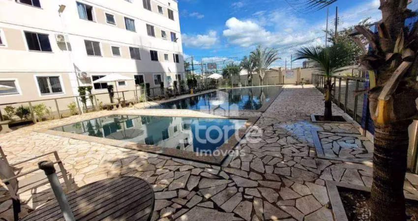 Apartamento com 2 dormitórios à venda, 41 m² por r$ 150.000 - gávea sul - uberlândia/mg