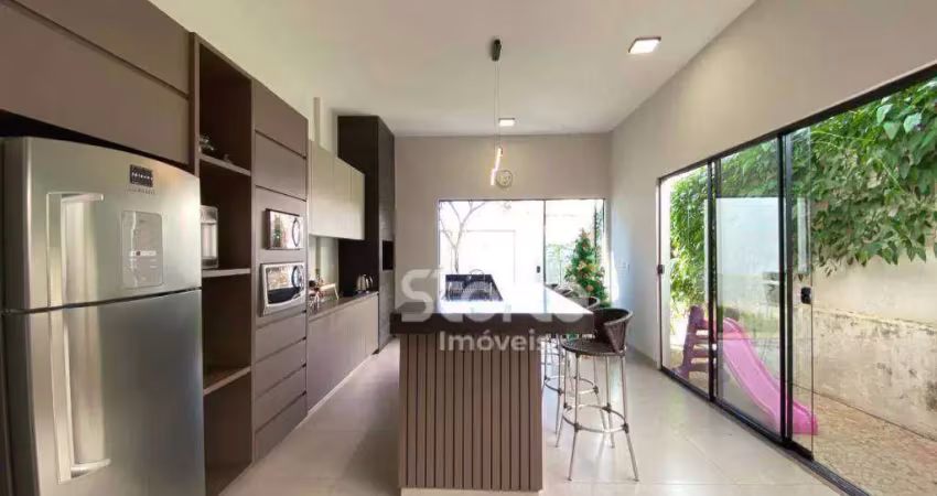 Excelente casa à venda de porteira fechada, 228,90m² por r$ 1.250.000 próximo ao praia clube - tabajaras - uberlândia/mg