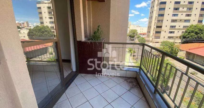 Apartamento com 3/4, sendo 1 suíte todo com armários à venda, 129,50m² por r$ 520.000 - santa maria - uberlândia/mg