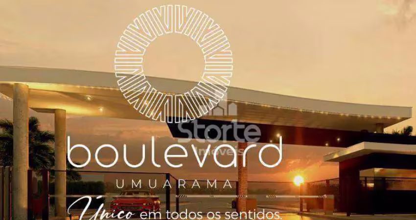 Terreno à venda, 275m² por r$ 355.000 - condomínio boulevard umuarama - uberlândia/mg