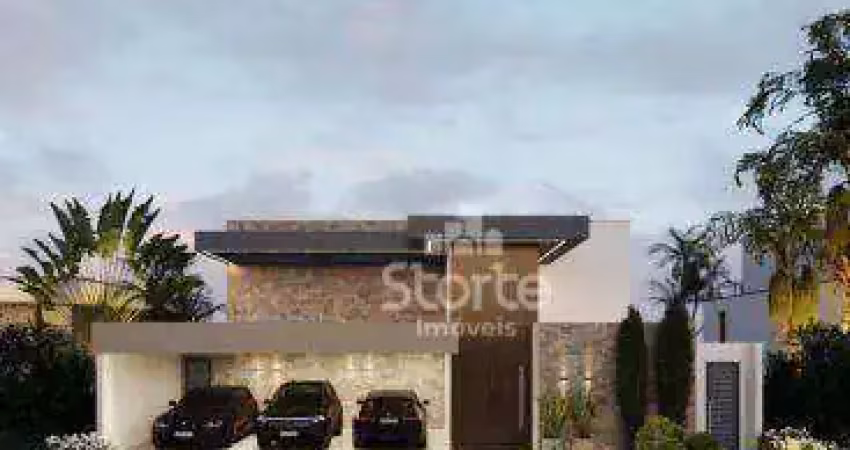 Casa alto padrão com 3 suítes à venda, 250m² por r$ 2.500.000 - condomínio gsp arts uberlândia/mg