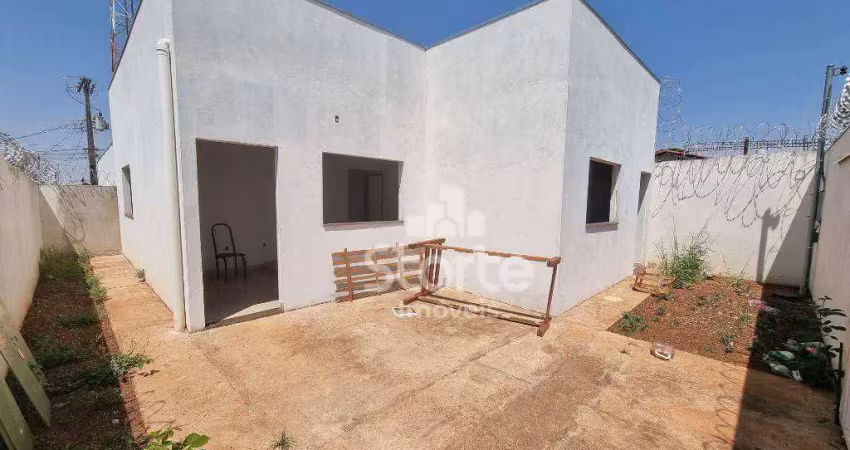 Casa nova com 2 dormitórios à venda, 64 m² por r$ 275.000 - são jorge - uberlândia/mg