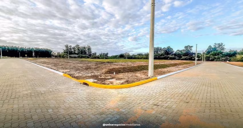 Terreno de esquina à venda, Loteamento Primavera, São Jorge - Portão