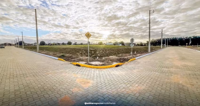 Terreno de esquina à venda, Loteamento Primavera, São Jorge - Portão