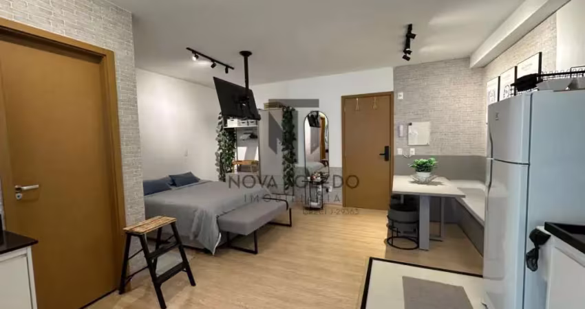 LINDO FLAT/STUDIO TOTALMENTE MOBILIADO PARA LOCAÇÃO - JARDIM AQUARIUS