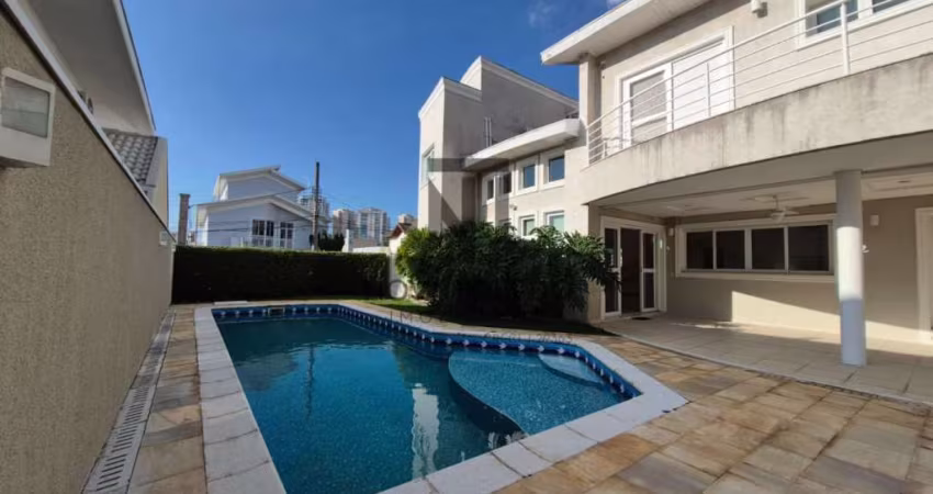 Casa Condomínio - Parque Residencial Aquarius - Residencial Condomínio Sunset Park - 4 Suítes completas - 541m².